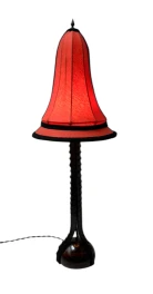 Art Deco Amsterdamse School Table Lamp by Piet Kramer, 1920s
